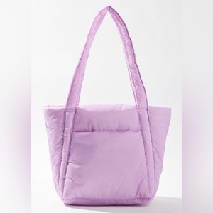 BAGGU Dusty Lilac Puffy Mini Cloud Tote Bag NWT LAST ONE